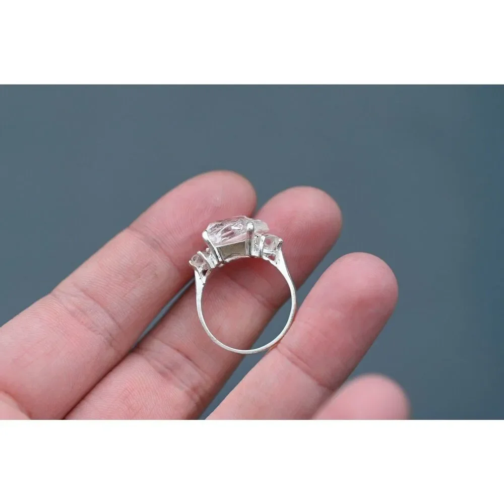 Lake County diamond engagement rings, raw crystal size 4 5 6 7 8 8 9 10 11